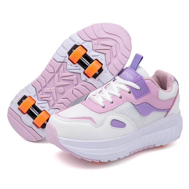 Men'S Shoes - Kids Roller Skates 4 Wheels Detachable