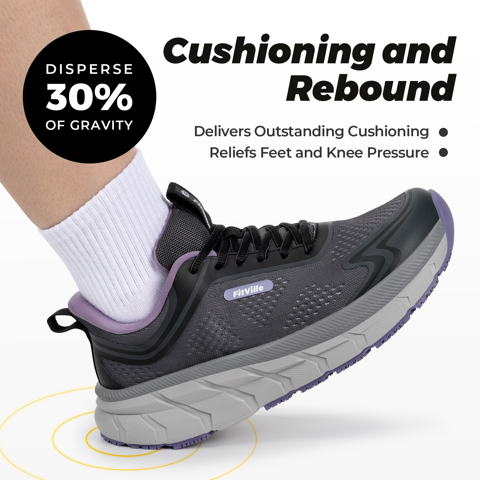 Fitville Women's Sports Shoes  - Breathable Mesh Athletic Shoes review and price