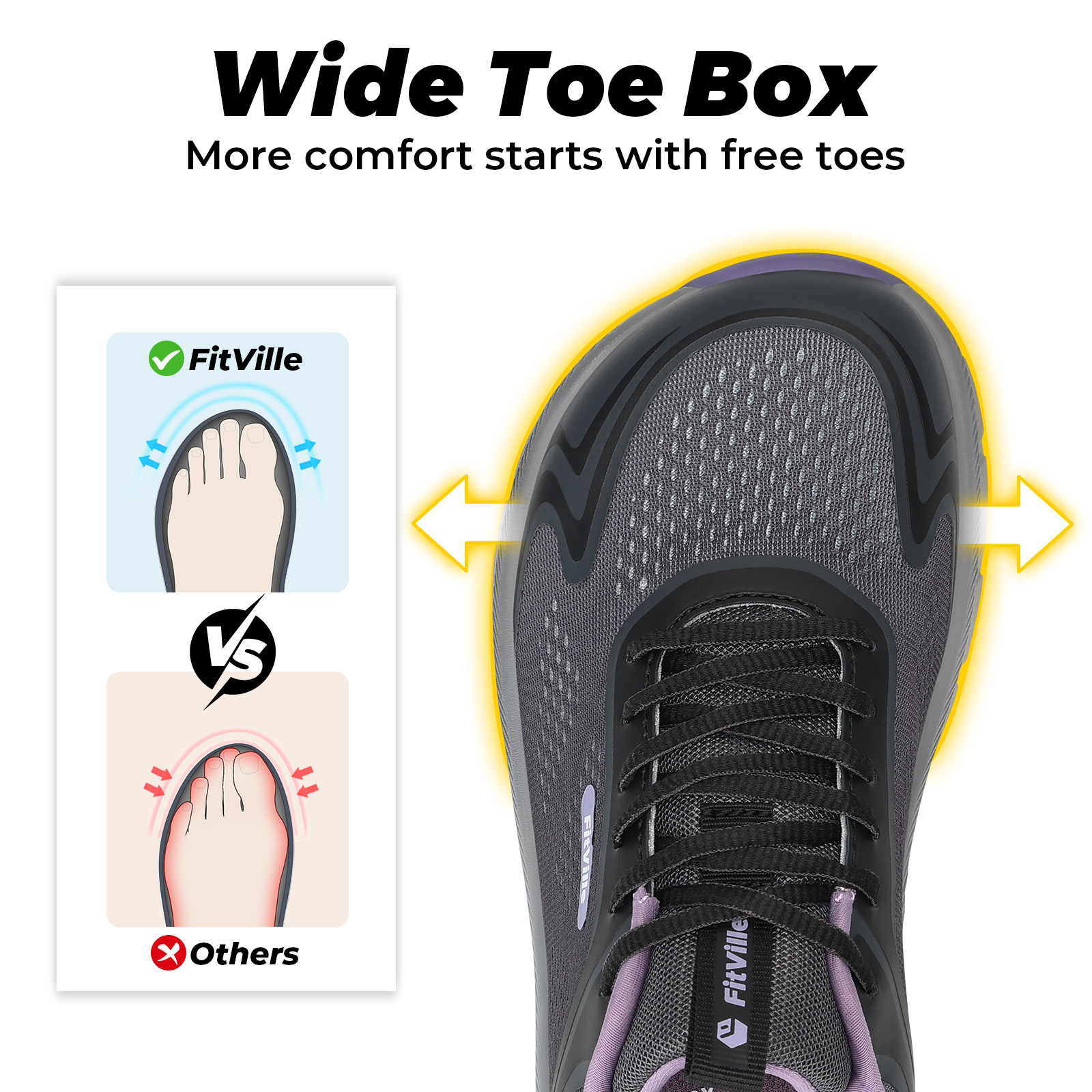 Fitville Women's Sports Shoes  - Breathable Mesh Athletic Shoes review and price
