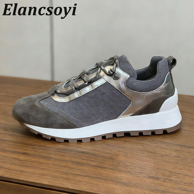 Sneakers Women Lace Up String  - Knit Fabric Lace Up Sneakers review and price