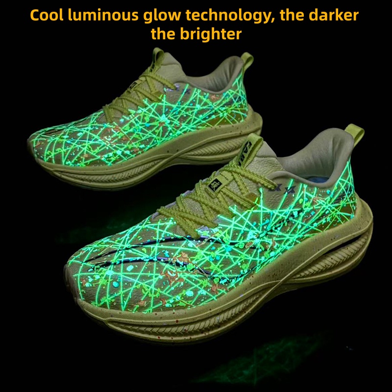 New men's running shoes lumino - Reflective Night Running Shoes review and price