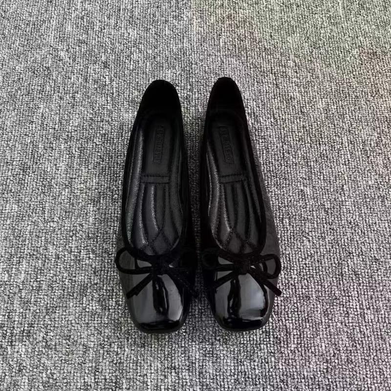 Women Ballet Flats Square Toe  - Heels review and price