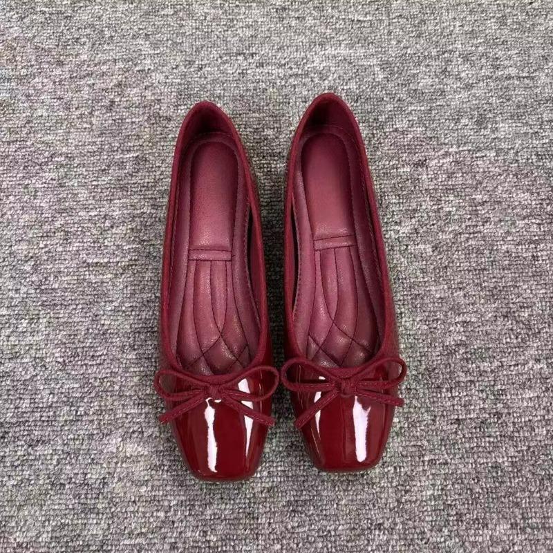 Women Ballet Flats Square Toe  - Heels review and price