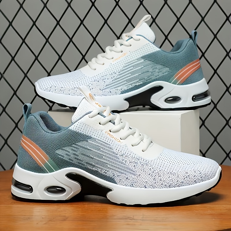 Men Breathable Flying Woven Me - Shock Absorbing Gym Trainers review and price