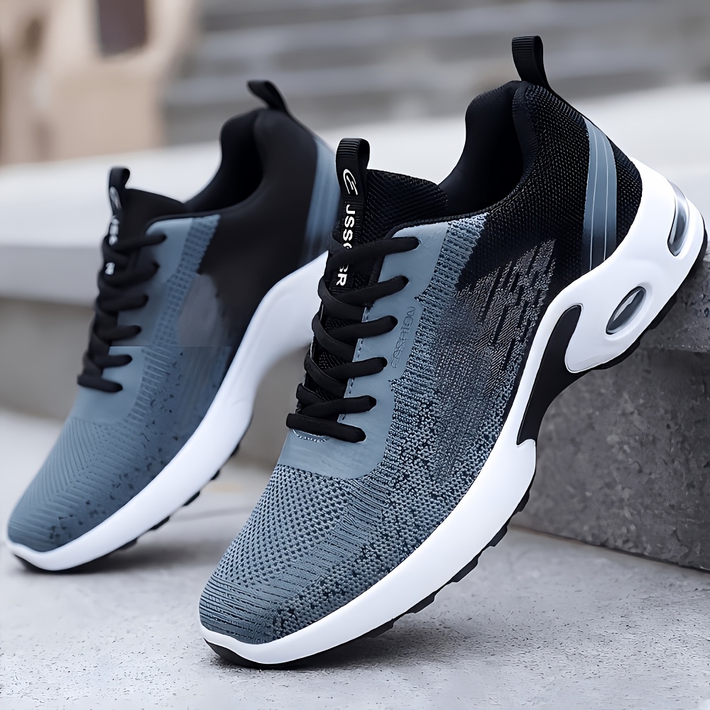Men Breathable Flying Woven Me - Shock Absorbing Gym Trainers review and price