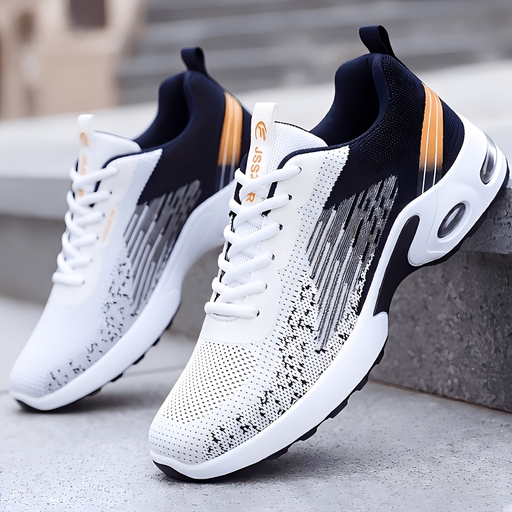 Men Breathable Flying Woven Me - Shock Absorbing Gym Trainers review and price