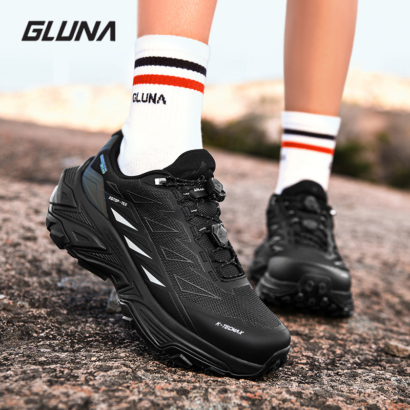 GLUNA Full Waterproof Trail Ru - Anti Slip Trail Running Sneakers review and price