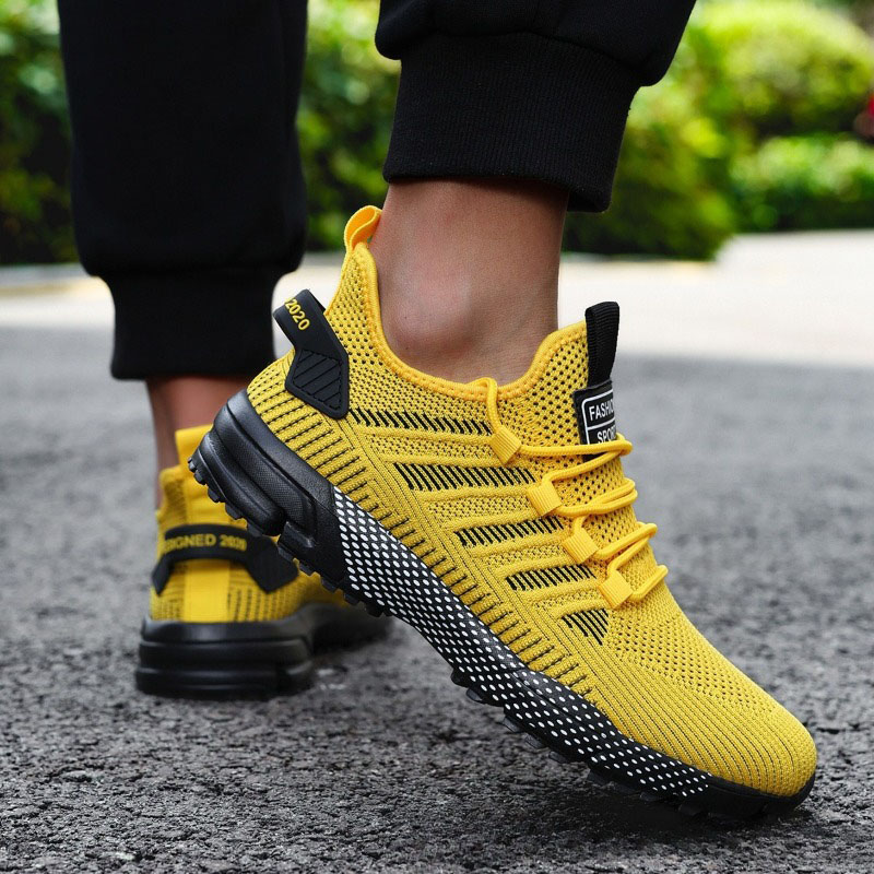 Running Shoes for Man Outdoor  - Shock Absorbing Gym Trainers review and price