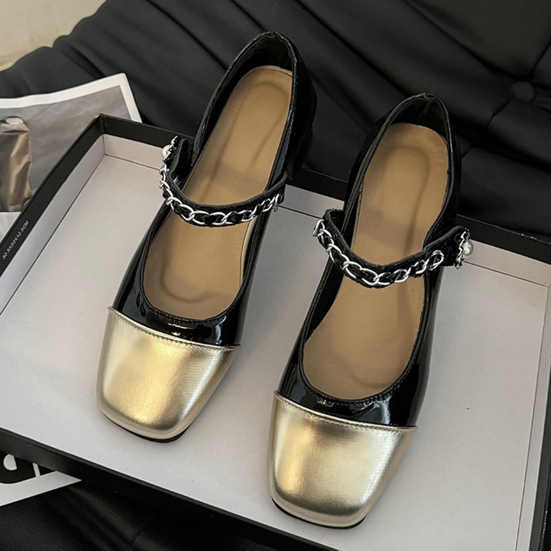 2026 Pearl Clasp Thick-Topped  - Sandals review and price