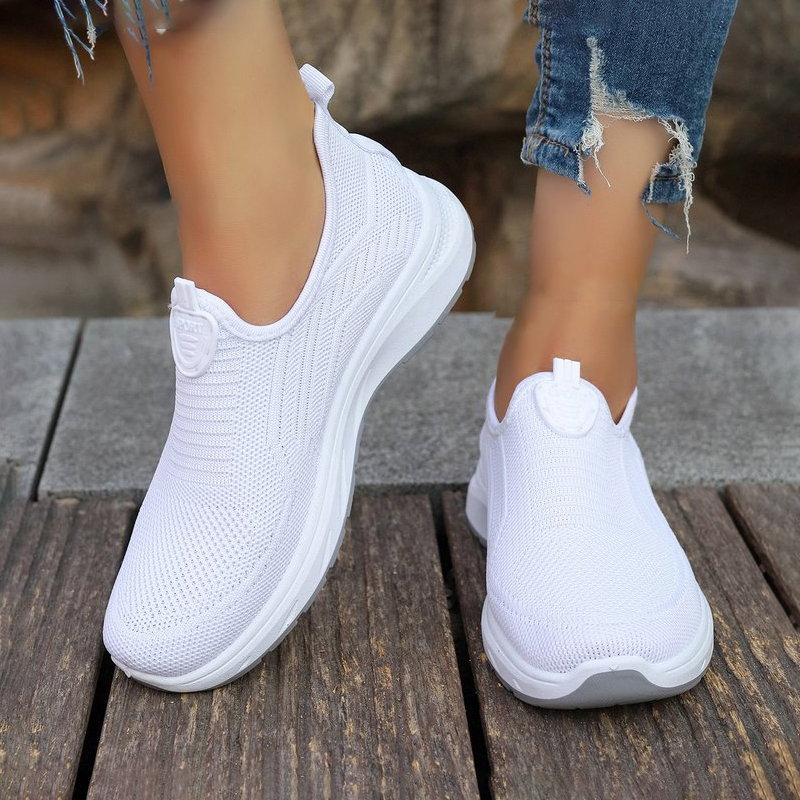 Women's Casual Slip-On Athleti - Breathable Mesh Athletic Shoes review and price