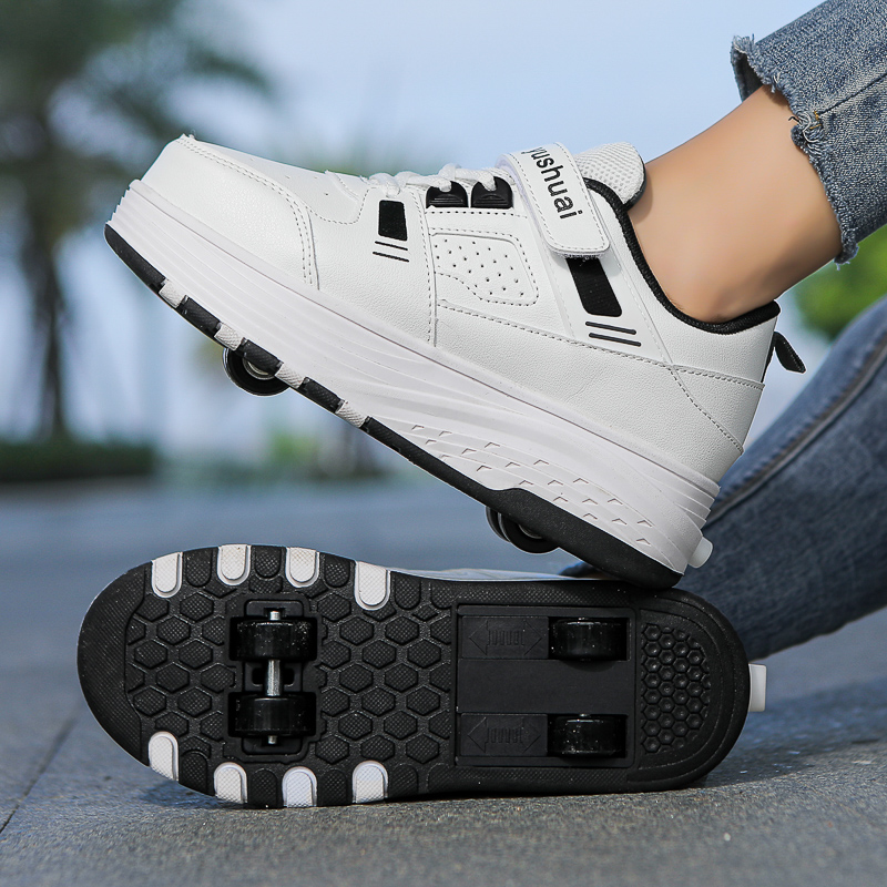 Kids 4‑Wheel Retractable Rolle - Men'S Shoes review and price