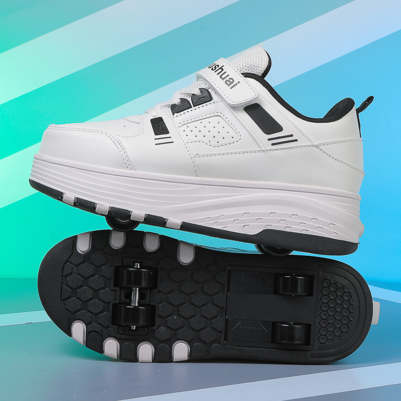 Kids 4‑Wheel Retractable Rolle - Men'S Shoes review and price