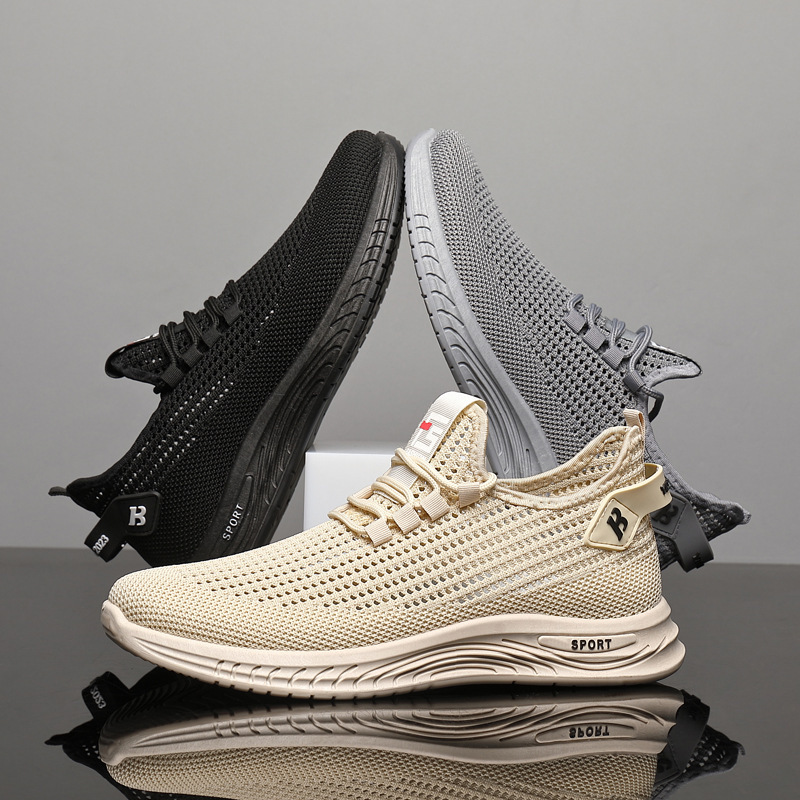 Lightweight Mesh Knit Trainers - Shock Absorbing Gym Trainers review and price
