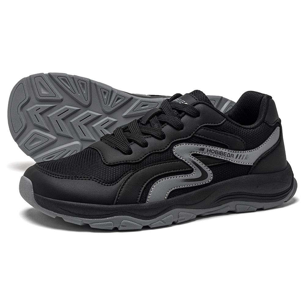HOBIBEAR Unisex Wide Toe Runni - Breathable Mesh Athletic Shoes review and price
