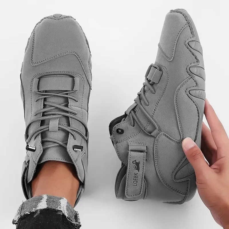 Men's New Leather Design Shoes - Waterproof Goretex Running Shoes review and price