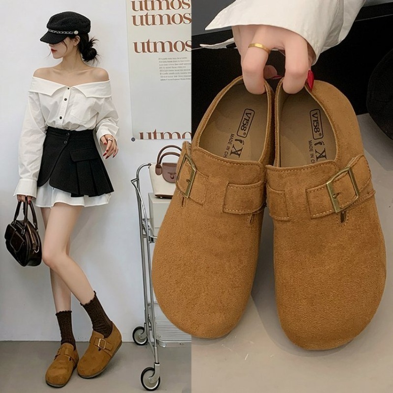 Women Suede Closed Back Birken - Heels review and price