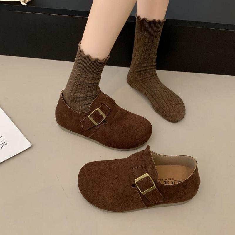 Women Suede Closed Back Birken - Heels review and price