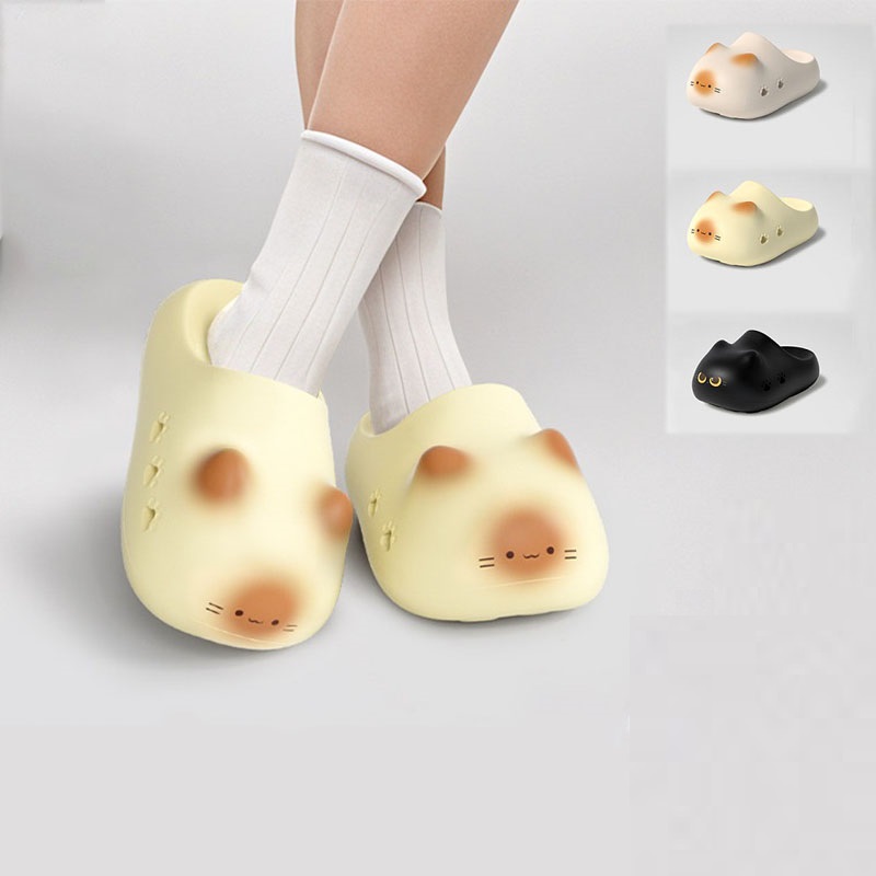 New creative black cat slipper - Boots review and price