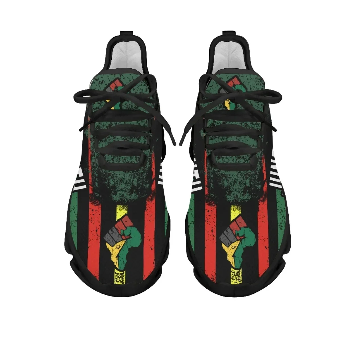 Juneteenth Peace and Love Prin - Breathable Mesh Athletic Shoes review and price