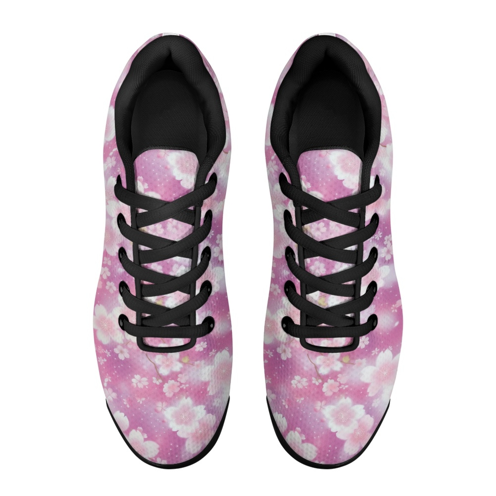 PENSTROLL Pink Floral Pattern  - Air Cushion Jogger Shoes Men review and price